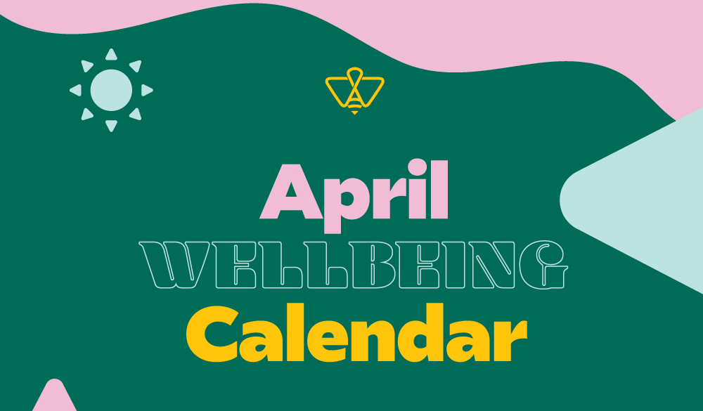 2025 April Wellbeing Calendar