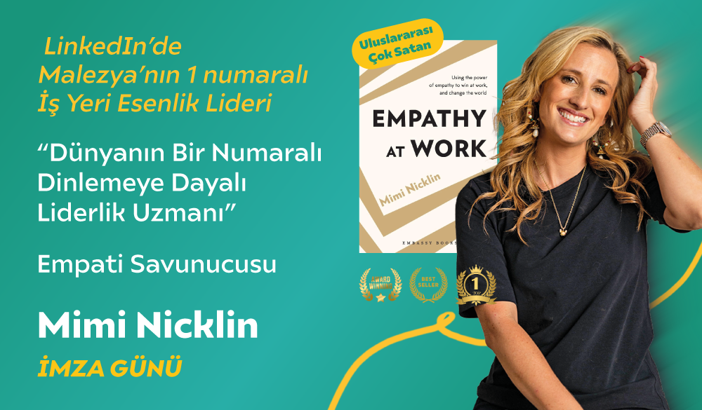 Mimi Nicklin, İmza Günü için 15 Ekim’de Wellbees Standında!