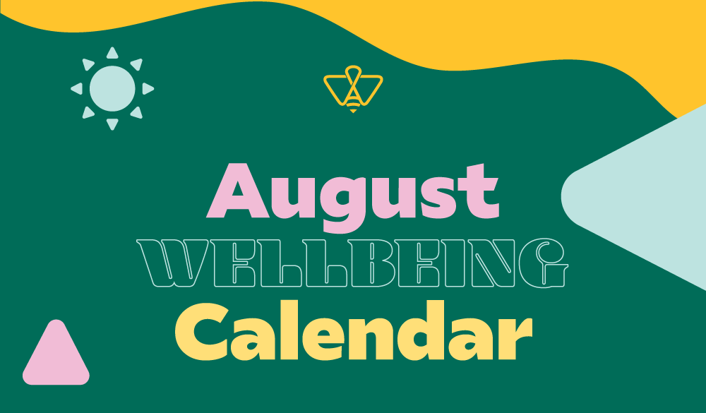 2025 August Wellbeing Calendar