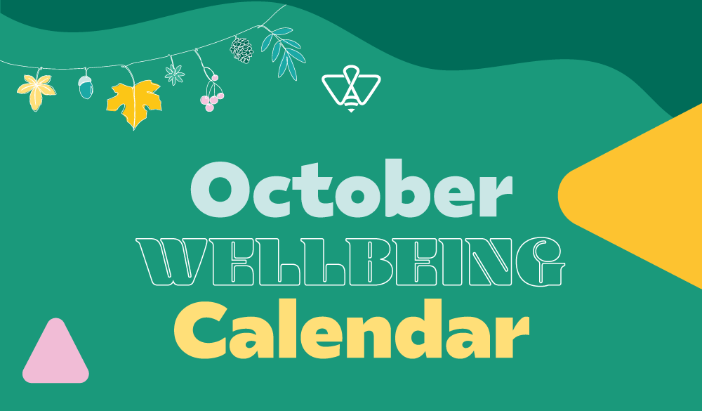 2025 October Wellbeing Calendar